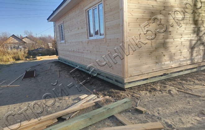 4 Каркасный дом Д-3, 9х8,5 м, 67,5 М²,  Мурманская область, село Ловозеро (17)